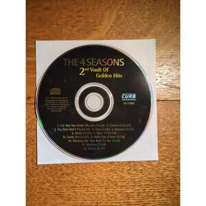 2nd Vault of Golden Hits by The Four Seasons (CD, Jun-1997, Curb) Disc Only